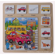 Jouets éducatifs en bois en bois de puzzle (34773)